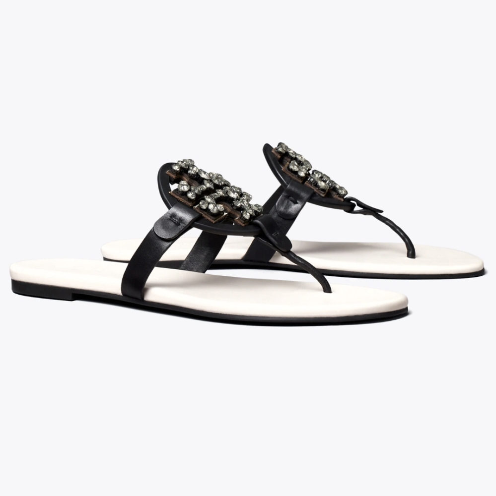 NIB Crystal Miller Soft Sandals - Picture 2 of 12